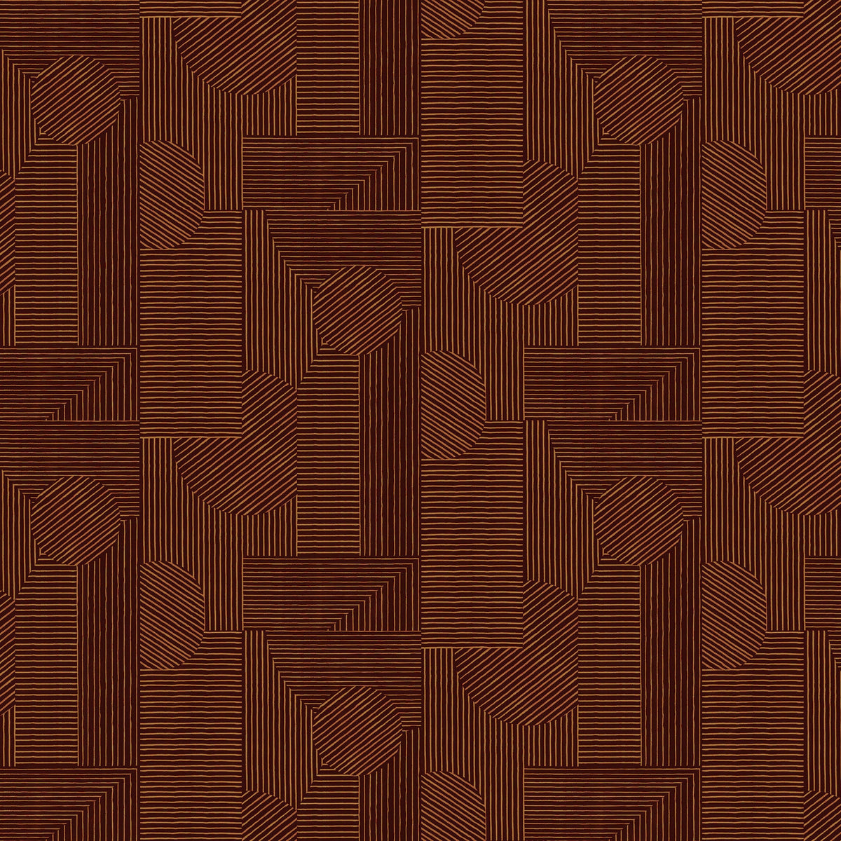 AN4602-7 Andana Red Ania Wallpaper by Tres Tintas
