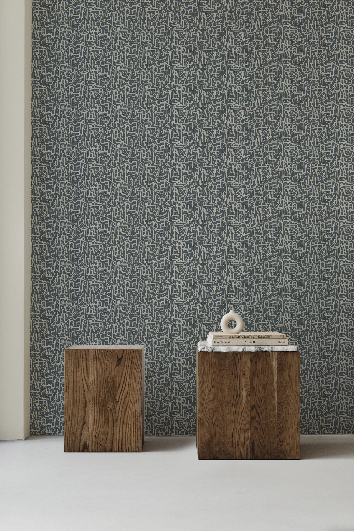 AN4603-4 Verso Dark Blue Ania Wallpaper by Tres Tintas
