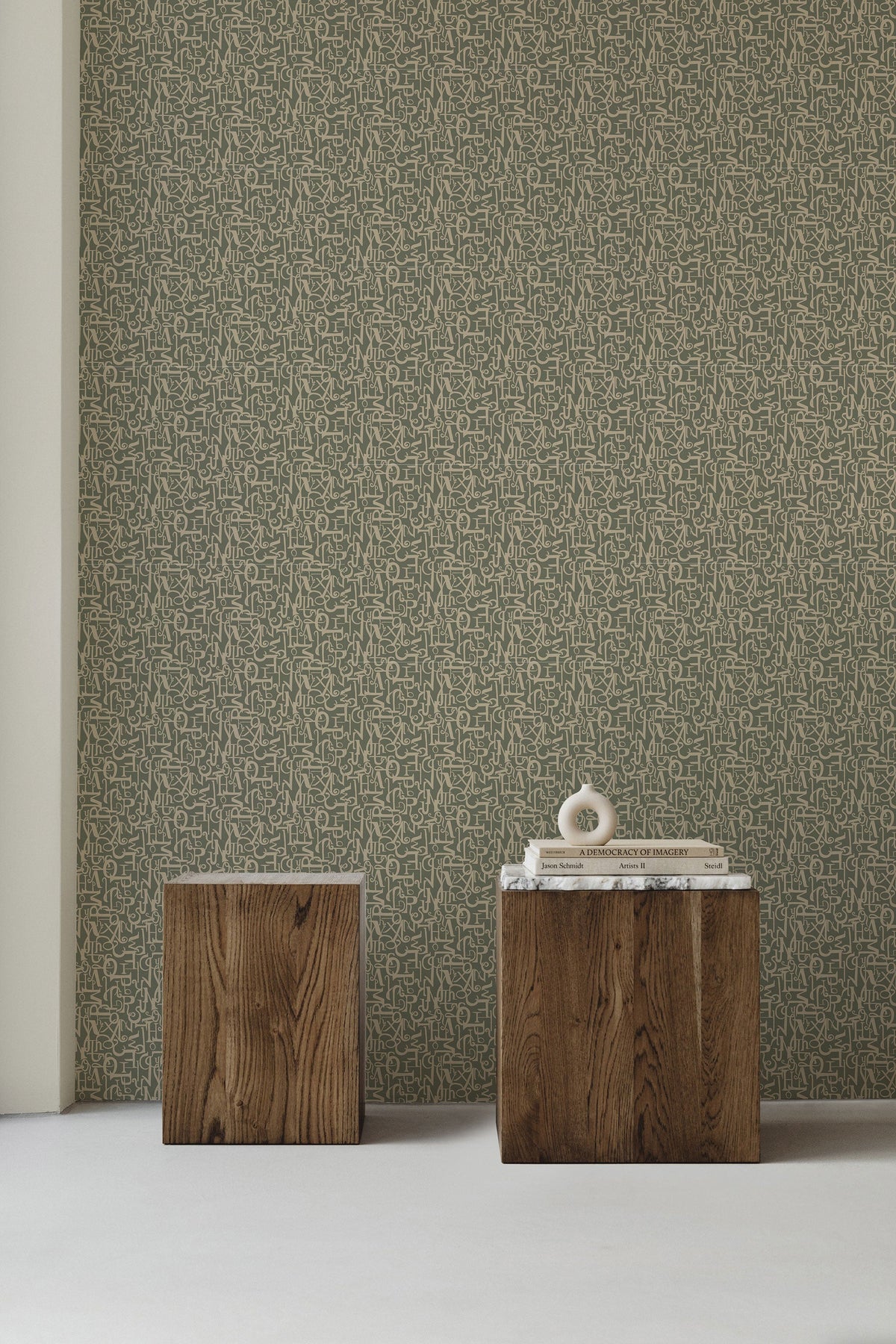 AN4603-5 Verso Green Ania Wallpaper by Tres Tintas