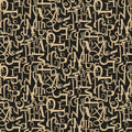 Verso Black Ania Wallpaper by Tres Tintas