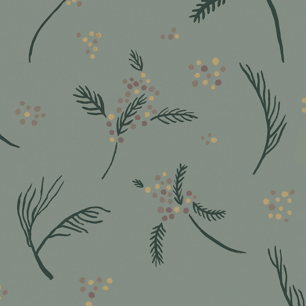AN4604-5 Algaida Turquoise Ania Wallpaper by Tres Tintas