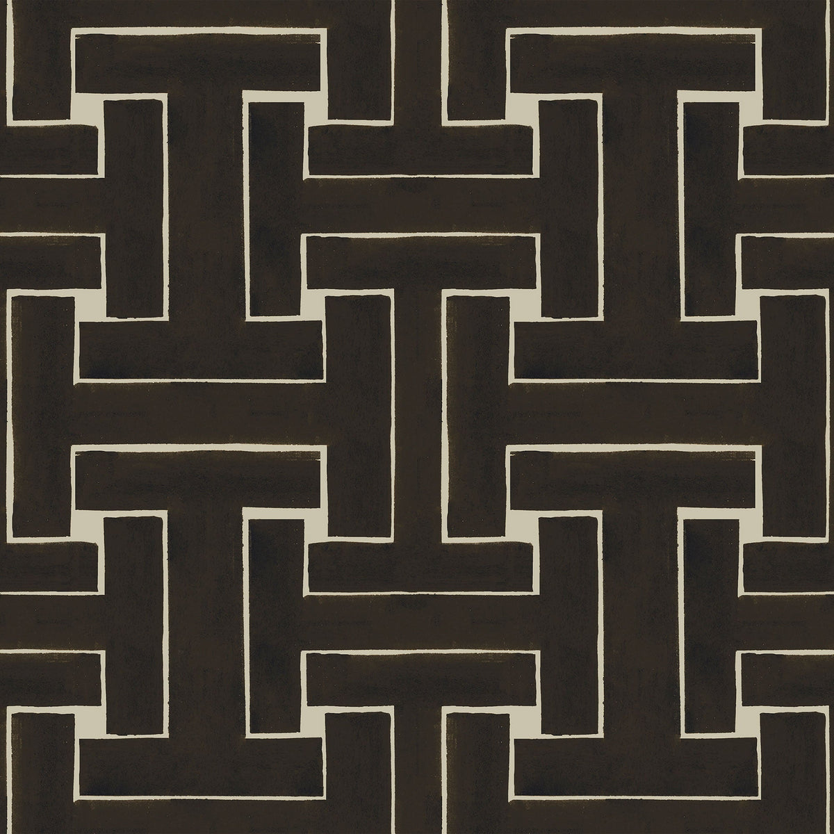 AN4605-4 Ensemble Black Ania Wallpaper by Tres Tintas