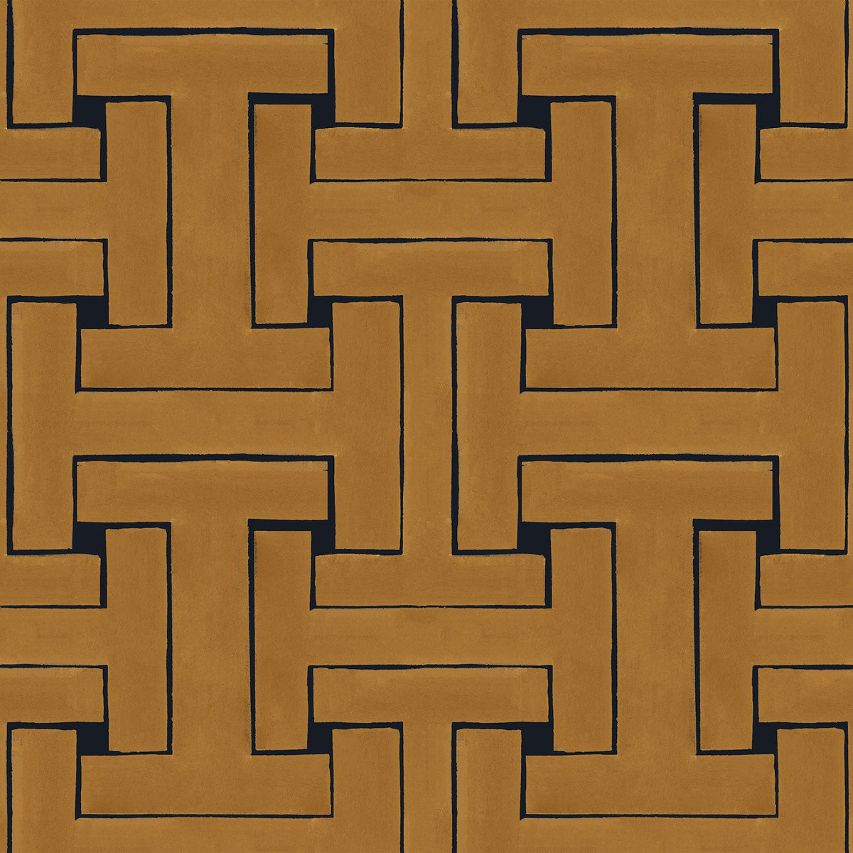 AN4605-6 Ensemble Terracotta Ania Wallpaper by Tres Tintas