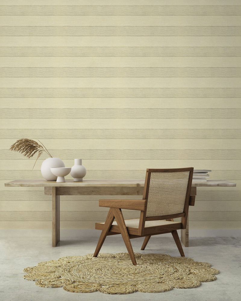 Raso Beige Ania Wallpaper by Tres Tintas