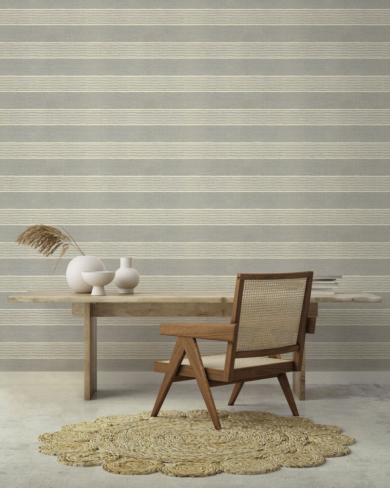 Raso Grey Ania Wallpaper by Tres Tintas