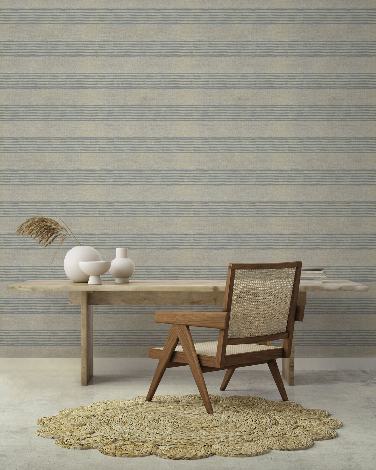 AN4606-4 Raso Light Blue Ania Wallpaper by Tres Tintas