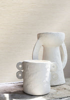 Tatami Grege Le Jacquard Wallpaper by Casamance