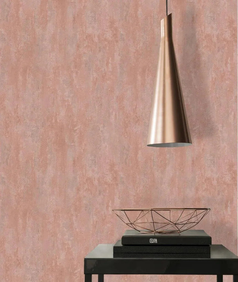 38044-2 Industrial Blush Pink Texture Wallpaper By A S Creation