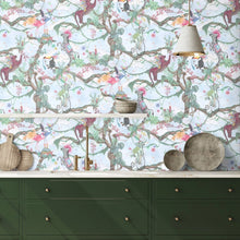 BMCF003/01A Balancing Act Blue Sky Wallpaper by Brand McKenzie