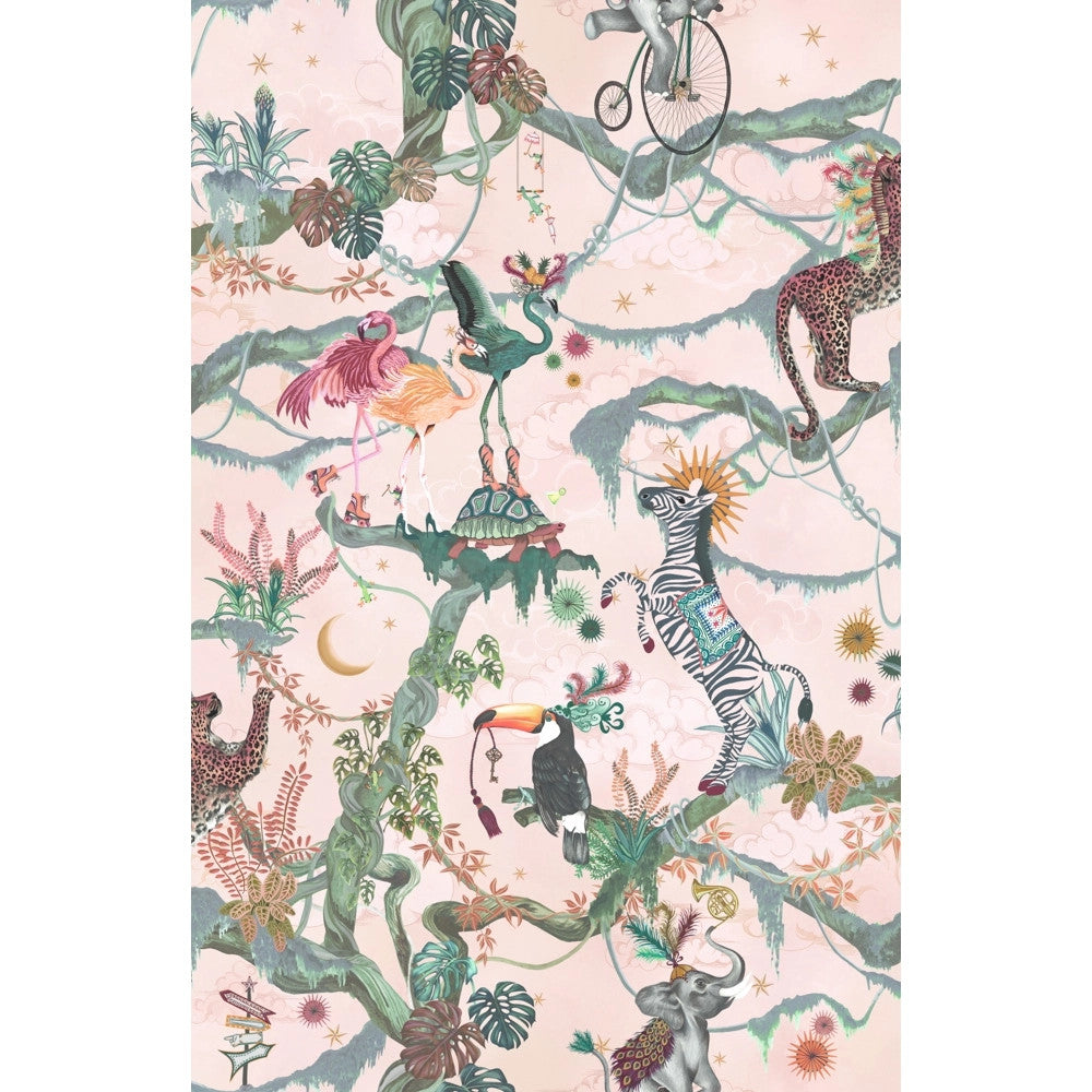 BMCF003/01D Balancing Act Sunset Wallpaper by Brand McKenzie