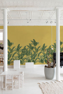 BA01 Bananella Yellow Les Vangardes Mural by Tres Tintas