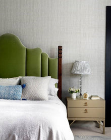Birch Raffia wallpaper by Christopher Farr Cloth in a room setting