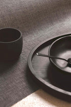 BLONE704 Flax Coffee Wallpaper by Masureel