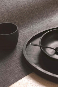 BLONE704 Flax Coffee Wallpaper by Masureel