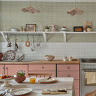 217198 Borage Emery Walker's House Leafy Arbour Wallpaper by Morris & Co