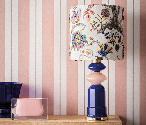 W7980-01 Bramente Stripe Alberti Wallpaper by Osborne & Little