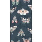 BMCF003/02B Butterfly Effect Navy Wallpaper by Brand McKenzie
