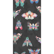 BMCF003/02C Butterfly Effect Noir Wallpaper by Brand McKenzie
