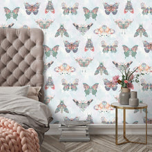 BMCF003/02D Butterfly Effect Pink Multi Wallpaper by Brand McKenzie