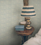 BW45144.2 Chimneys Old Blue Royal Court Wallpaper by GP&J Baker