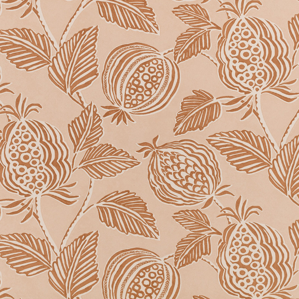 Averly Pigment Tuscan Pink Averly Wallcoverings Wallpaper by Romo