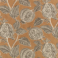 Averly Pigment Copper Averly Wallcoverings Wallpaper by Romo