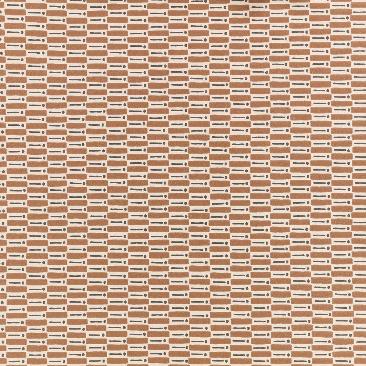Odara Copper Averly Wallcoverings Wallpaper by Romo