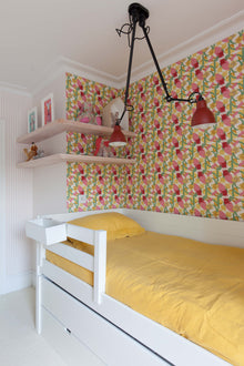 Cactus Flower wallpaper by Christopher Farr Cloth in a room setting