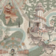 Carnival Map Eau De Nil Wallpaper by Brand McKenzie