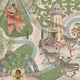 Carnival Map Grass Green Wallpaper by Brand McKenzie
