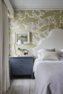 Carnival wallpaper by Christopher Farr Cloth in a room setting