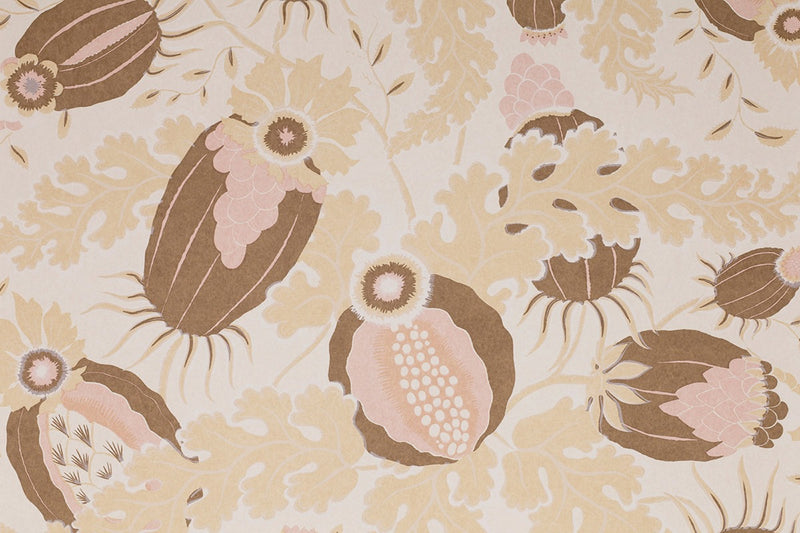 Carnival Cinnamon Wallpaper by Christopher Farr Cloth