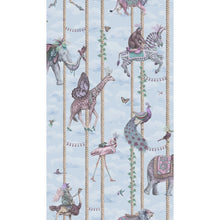 BMCF003/04A Carousel Blue Wallpaper by Brand McKenzie