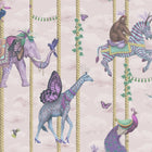 BMCF003/04C Carousel Pink Wallpaper by Brand McKenzie