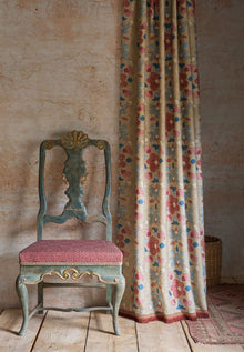 Chamba Gemstone Sprigs & Twigs Fabric by Lewis & Wood