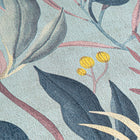 Still Bloom- Poetry Blue and Pink Cosmo Living Wallpaper by Galerie