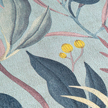 Still Bloom- Poetry Blue and Pink Cosmo Living Wallpaper by Galerie