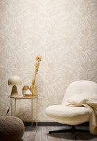 Earthlines - Balance Beige Cosmo Living Wallpaper by Galerie