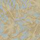 Earthlines - Balance Blue and Gold Cosmo Living Wallpaper by Galerie