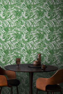 Earthlines - Balance Green Cosmo Living Wallpaper by Galerie