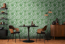Earthlines - Balance Green Cosmo Living Wallpaper by Galerie
