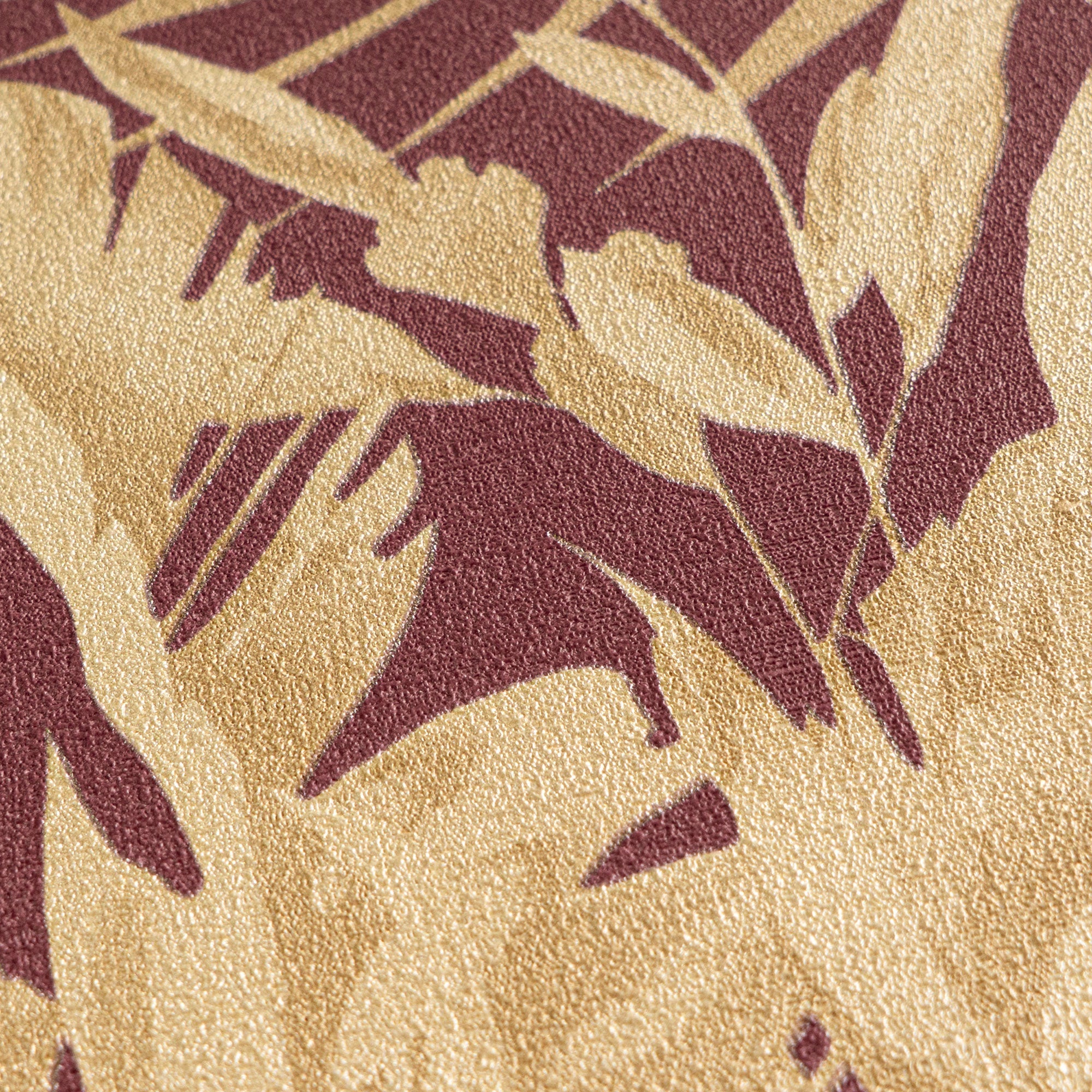 Earthlines - Balance Red and Beige Cosmo Living Wallpaper by Galerie