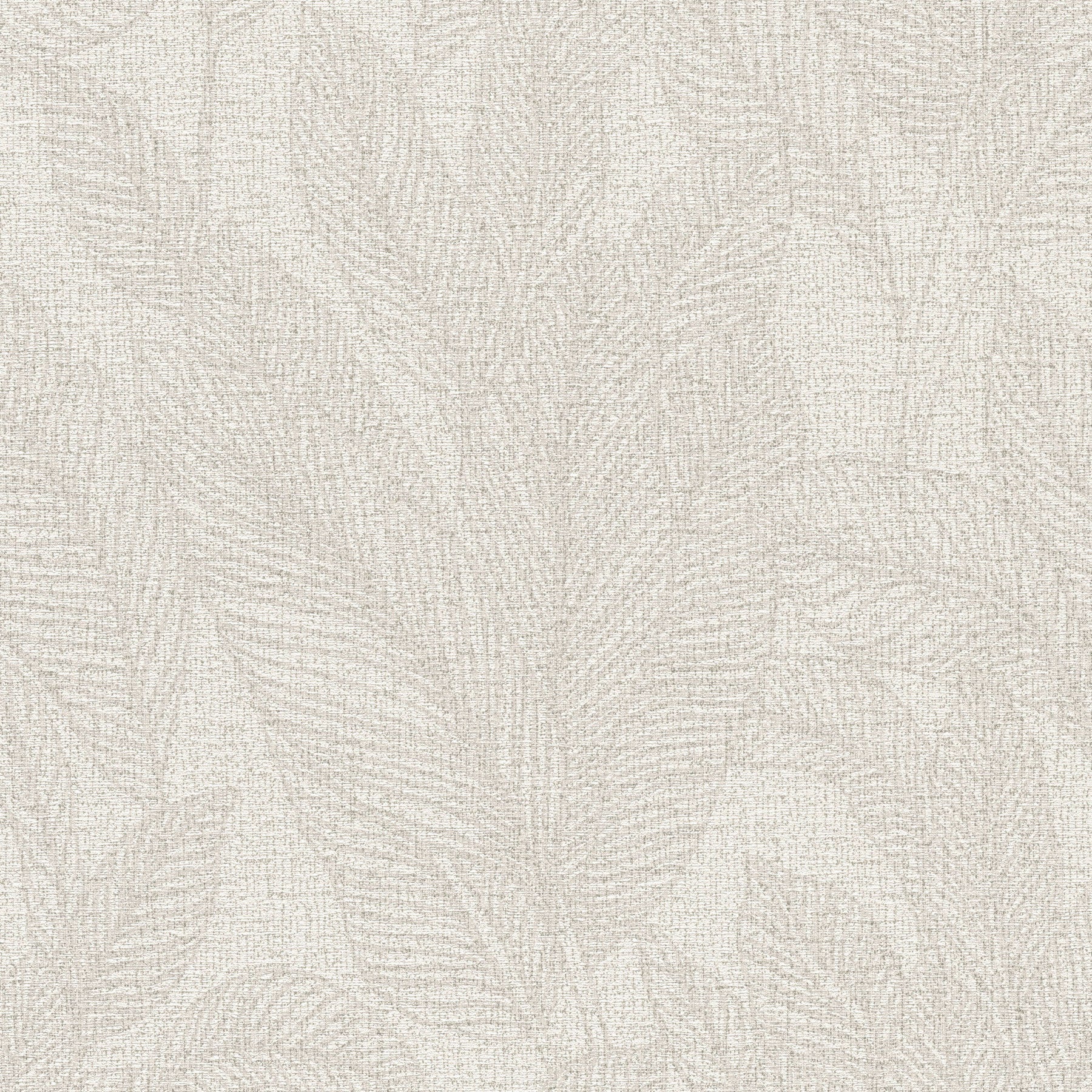 Golden Fern - Glow Silver Grey Cosmo Living Wallpaper by Galerie