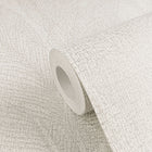 Golden Fern - Glow Silver Grey Cosmo Living Wallpaper by Galerie