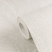 Golden Fern - Glow Silver Grey Cosmo Living Wallpaper by Galerie