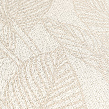Golden Fern - Glow Beige and Silver Grey Cosmo Living Wallpaper by Galerie