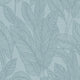 Golden Fern - Glow Blue Cosmo Living Wallpaper by Galerie