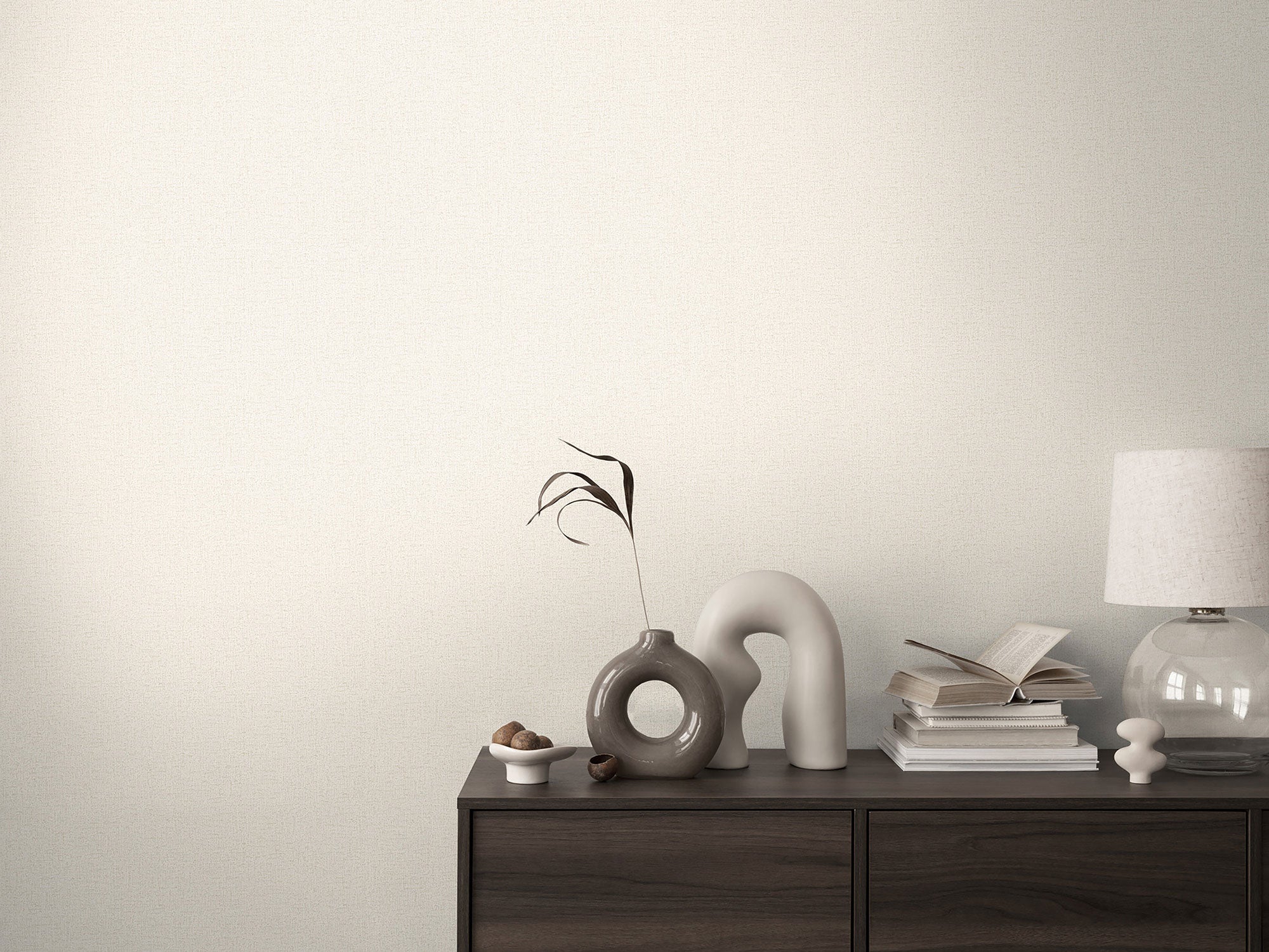 Texture White Cosmo Living Wallpaper by Galerie