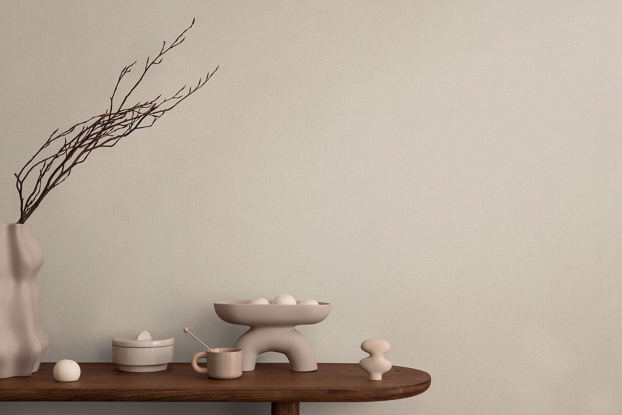 Texture Beige Cosmo Living Wallpaper by Galerie