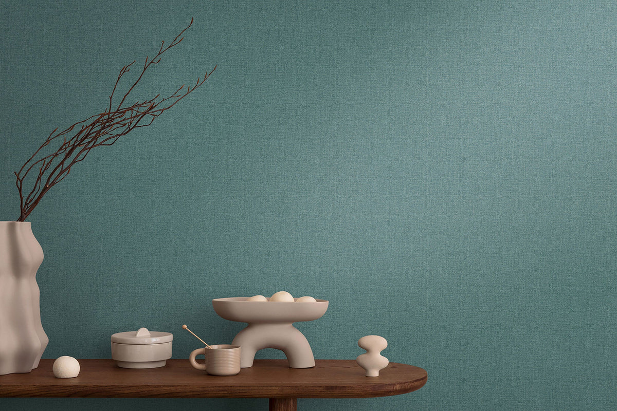 Texture Green Cosmo Living Wallpaper by Galerie
